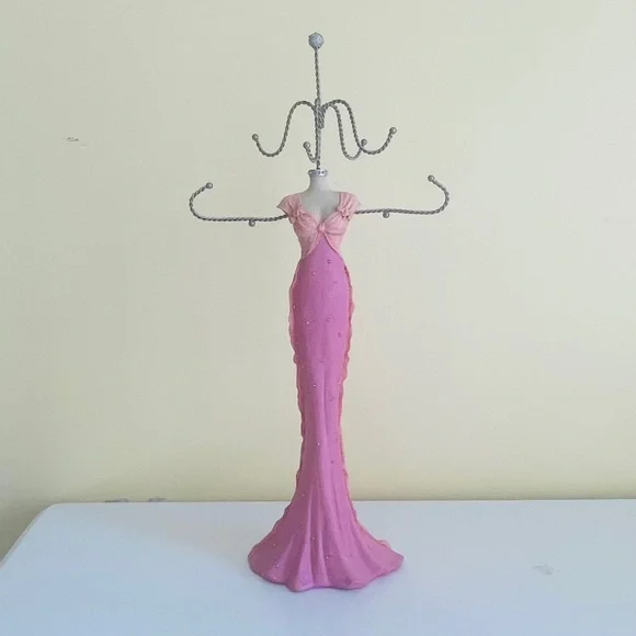Lady Dress Mannequin Jewelry Display Stand Holder - Ring Necklace Bracelet Watch - Picture 2 of 11